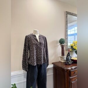 Madewell Ditsy Print Top